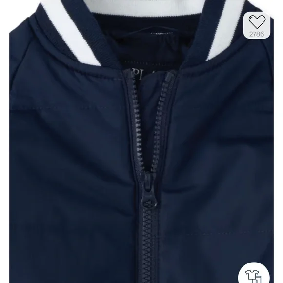 Girls Uniform Bomber Jacket - Tidal - Picture 2 of 8
